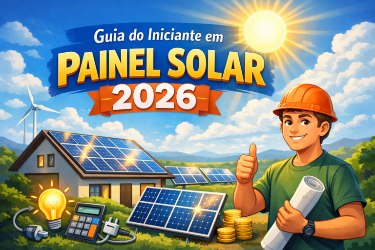 Guia do Iniciante em Painel Solar 2026